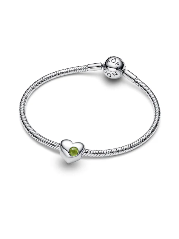 (image for) PANDORA Birthday Charms August 794161C08 Spring Green… - View 6