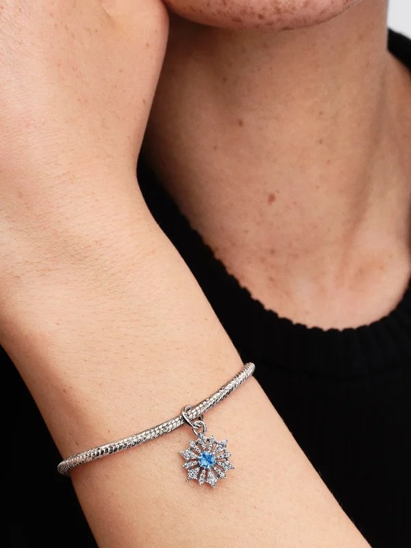 (image for) PANDORA Elsa Frozen Charm 794209C01 Sterling Silver… - View 2