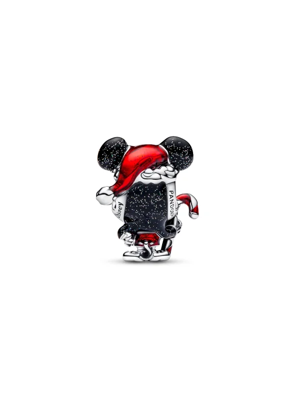 (image for) Pandora Disney Mickey Mouse Holiday Charm - 794217C01 - View 5