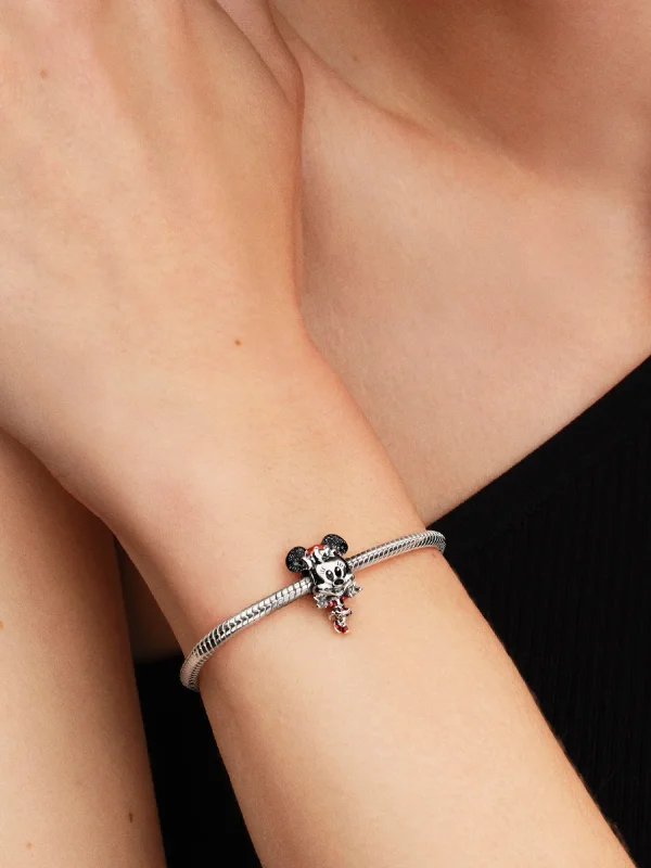 (image for) Pandora Disney Minnie Mouse Holiday Charm - 794218C01 - View 2
