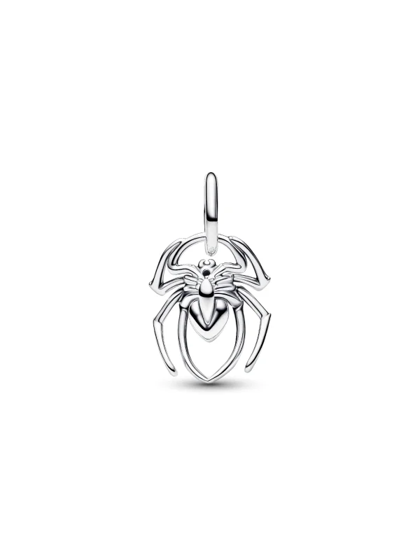 (image for) PANDORA Spiderman Charm 794224C01 | Sterling Silver Dangle - View 5