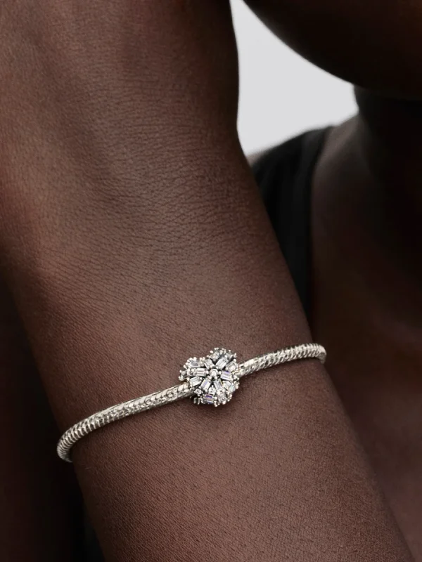 (image for) Pandora Sparkling Heart Charm - 794240C01 - View 2