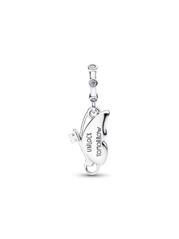 (image for) Pandora Winged Dangle Charm - 794241C01 - View 4