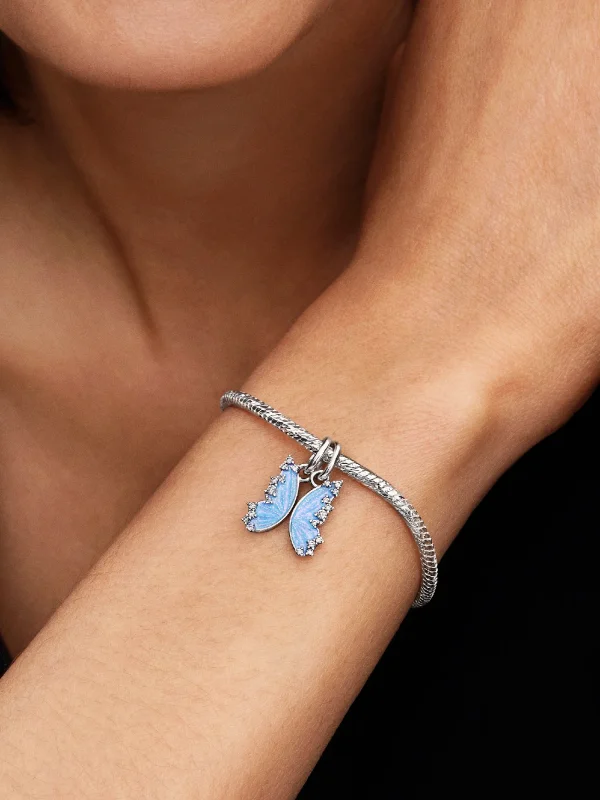 (image for) Pandora Splittable Butterfly Dangle Charm - 794244C01 - View 2
