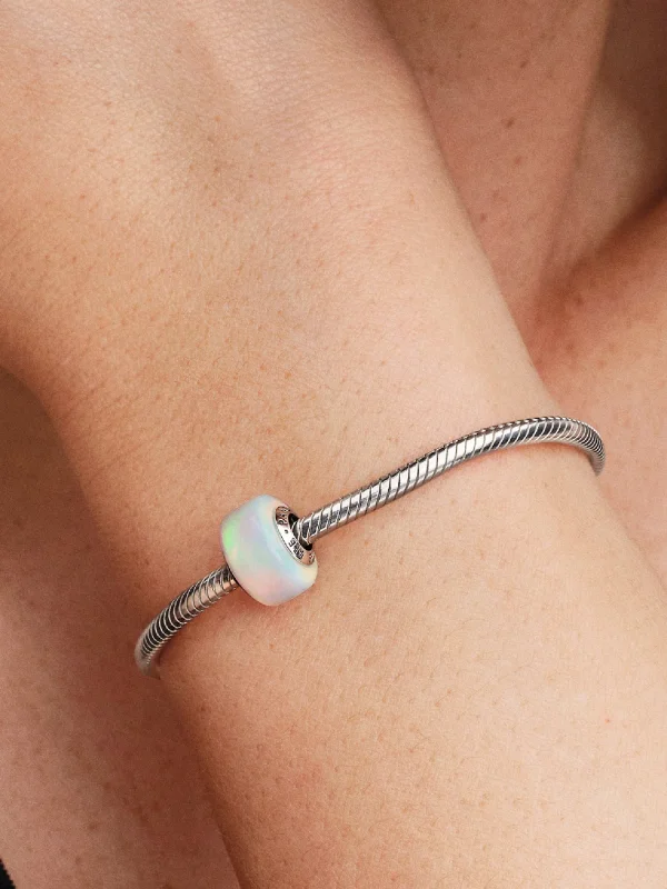 (image for) PANDORA Opalescent Charm 794245C01 Sterling Silver - View 2