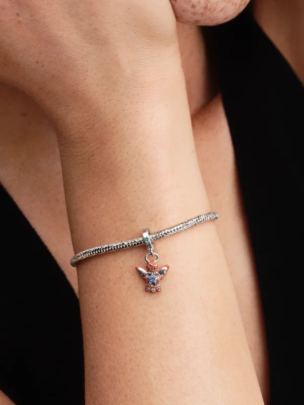(image for) Pandora Gingerbread Angel Dangle Charm - 794247C01 - View 2