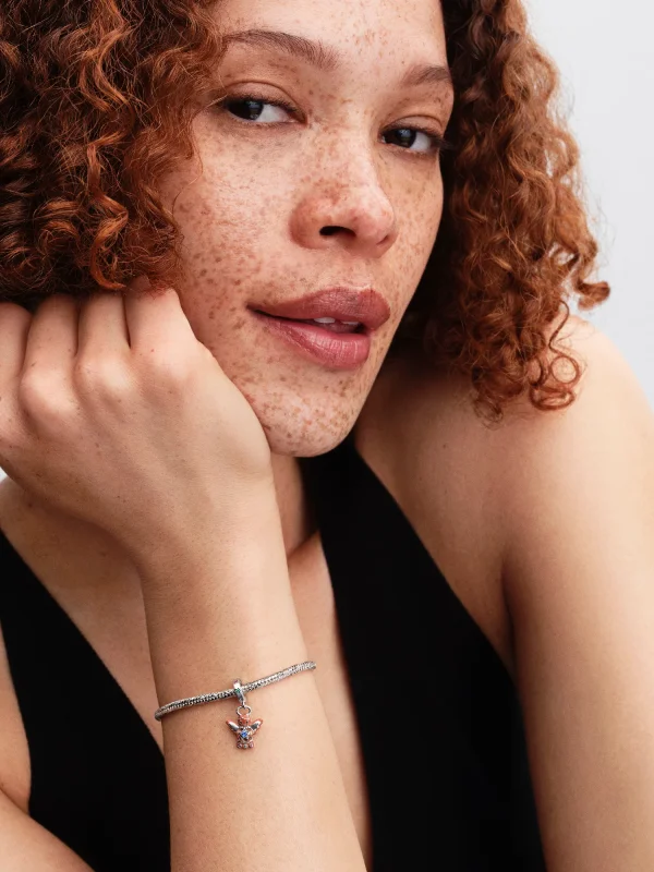 (image for) Pandora Gingerbread Angel Dangle Charm - 794247C01 - View 3