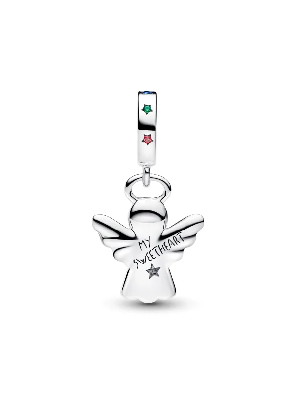 (image for) Pandora Gingerbread Angel Dangle Charm - 794247C01 - View 6