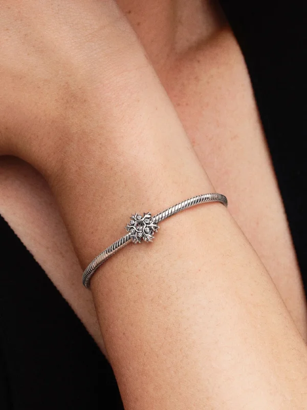 (image for) Pandora Snowflake Charm - 794249C01 - View 2