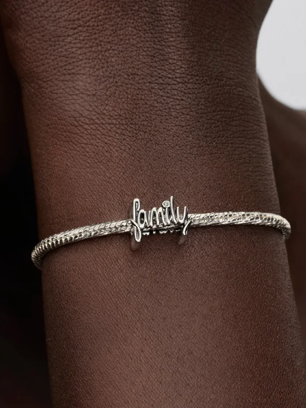 (image for) Pandora Handwritten Family Charm - 794250C01 - View 2