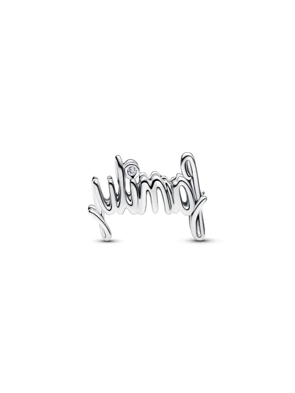 (image for) Pandora Handwritten Family Charm - 794250C01 - View 6