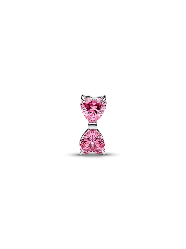 (image for) Pandora Pink Bow Charm - 794253C01 - View 6