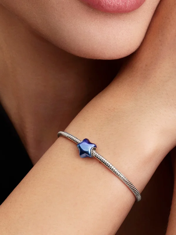 (image for) Pandora Blue Star Charm - 794382C01 - View 2