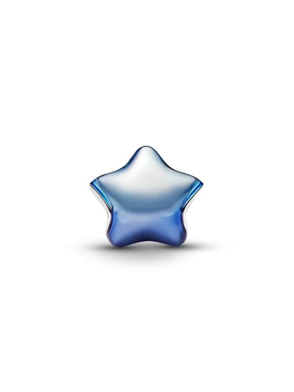 (image for) Pandora Blue Star Charm - 794382C01 - View 3