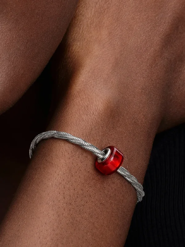 (image for) Pandora Red Murano Glass Charm - 794425C00 - View 2