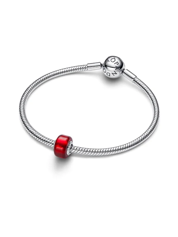 (image for) Pandora Red Murano Glass Charm - 794425C00 - View 3