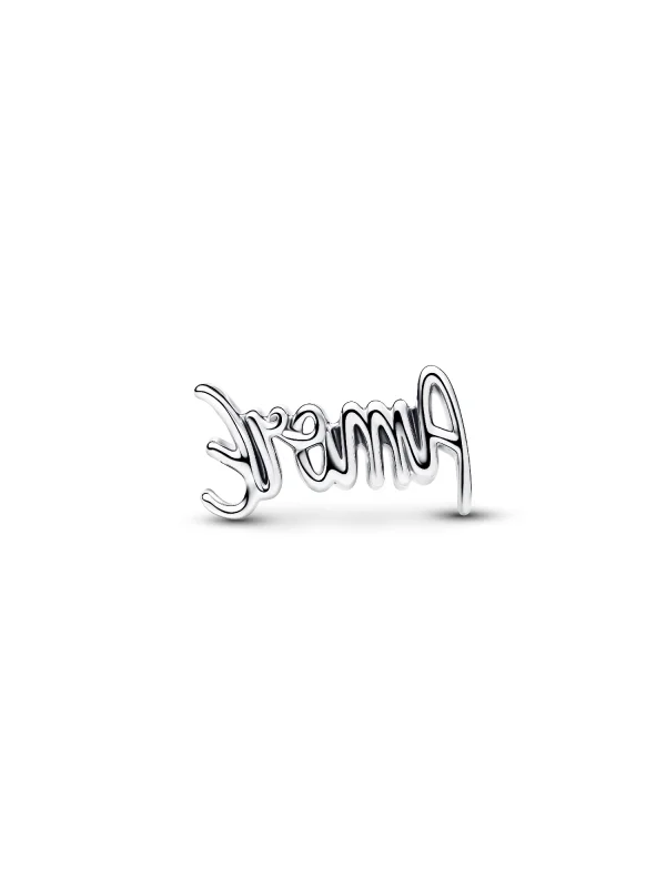 (image for) Pandora Amore Script Charm - 794434C00 - View 6