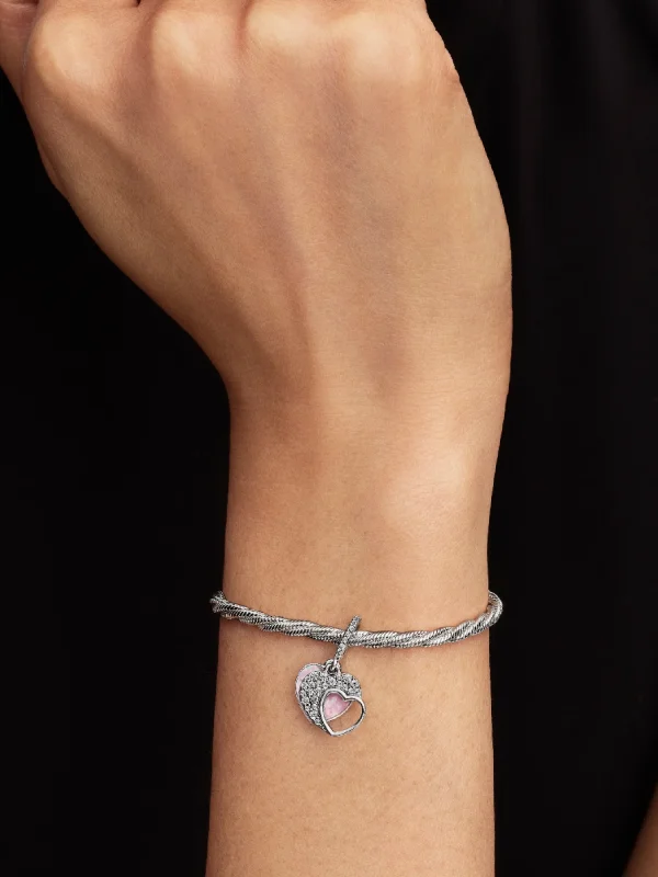 (image for) Most Beautiful PANDORA Charms | Double Heart 794456C01… - View 2