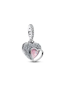 (image for) Most Beautiful PANDORA Charms | Double Heart 794456C01…