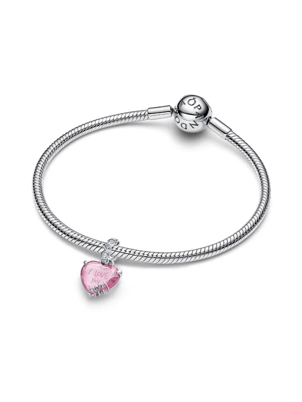 (image for) Pandora I Love You Mom Dangle Charm - 794464C01 - View 5