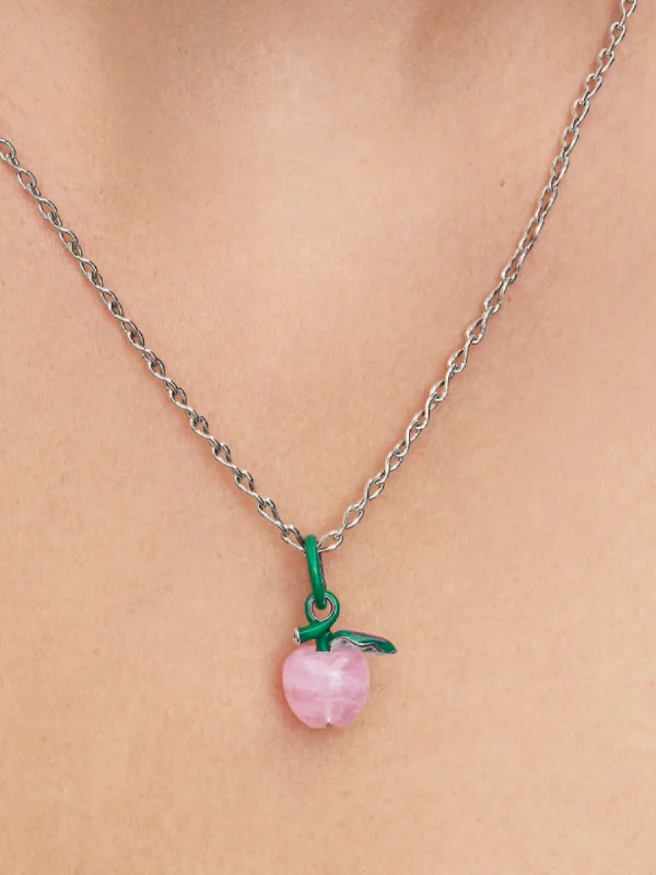 (image for) Pandora Murano Pink Apple Charm - 794485C01 - View 2