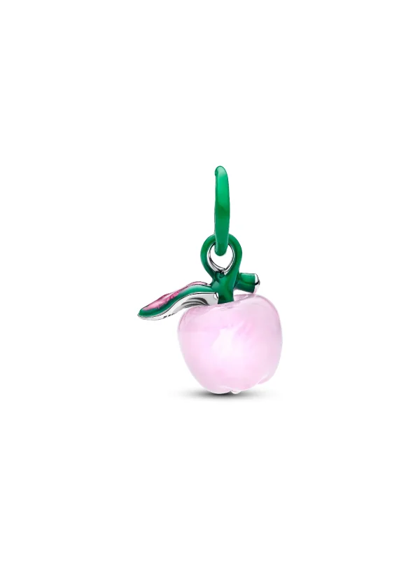 (image for) Pandora Murano Pink Apple Charm - 794485C01 - View 4