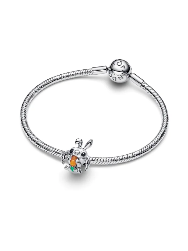 (image for) PANDORA Bunny Charm 794498C01 | Disney Stitch Sterling… - View 5