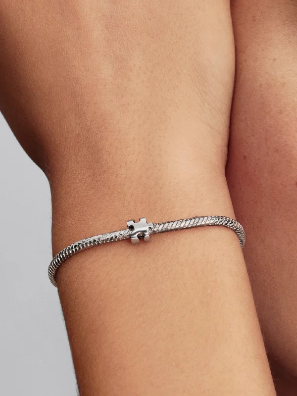 (image for) PANDORA Jigsaw Puzzle Piece Charm 794514C00 Sterling Silver - View 2