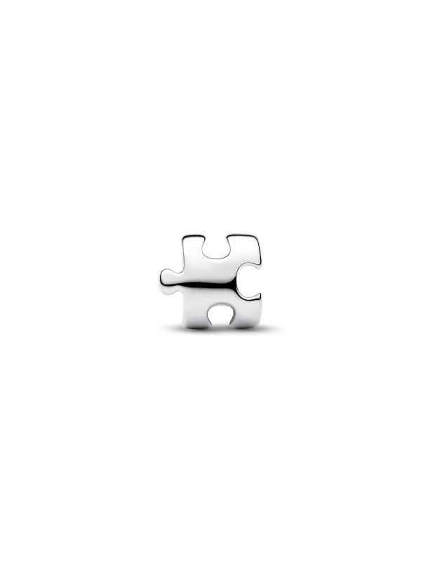 (image for) PANDORA Jigsaw Puzzle Piece Charm 794514C00 Sterling Silver - View 5