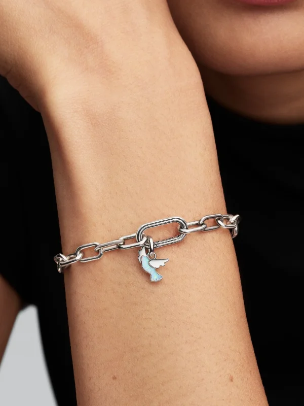(image for) Pandora White Dove Mini Dangle Charm - 794566C01 - View 2