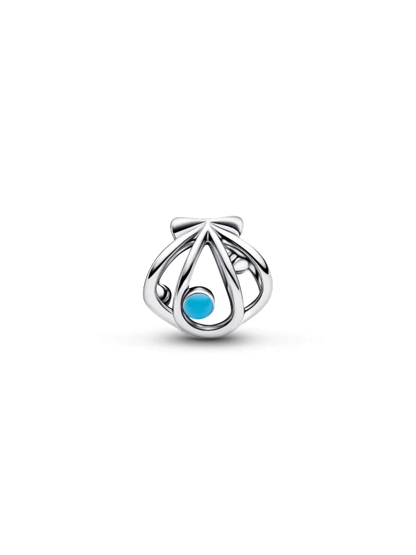 (image for) Pandora Openwork Shell Charm - 794695C01 - View 3