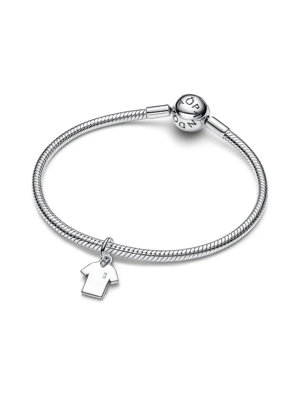 (image for) Pandora Engravable Soccer Shirt Dangle Charm - 794708C01 - View 5