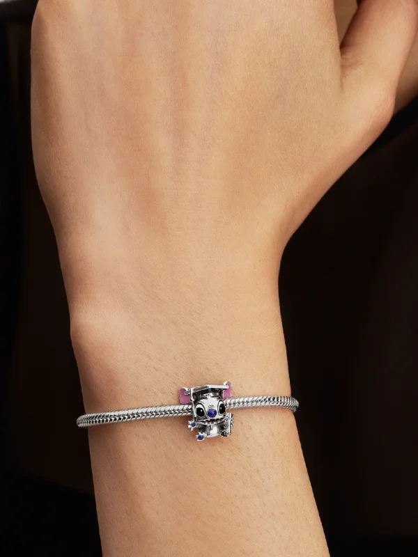(image for) Pandora Disney Stitch Graduation 2026 Charm - 794814C01 - View 2