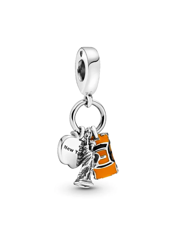 (image for) Charm New York PANDORA 794819C01 Sterling Silver - View 2