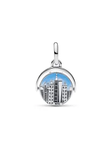 (image for) Pandora Spinnable New York Skyline Dangle Charm - 794913C01