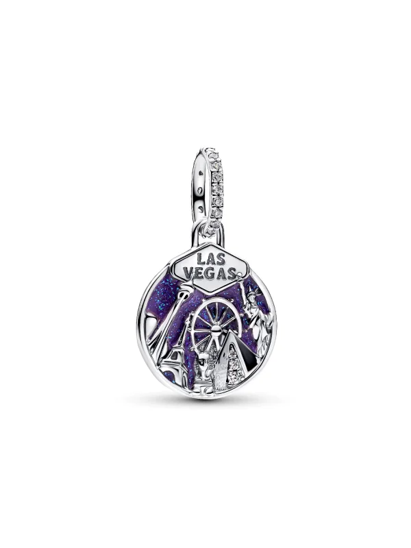 (image for) PANDORA Las Vegas Skyline Charm 794929C01 Sterling Silver - View 2