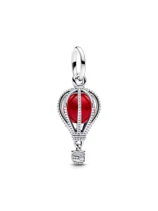 (image for) Pandora Hot Air Balloon Murano Glass Dangle Charm - 798064C01