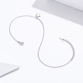 Pandora Style Silver Starry Anklet - SCT009 Pandora Style Silver Starry Anklet - SCT009