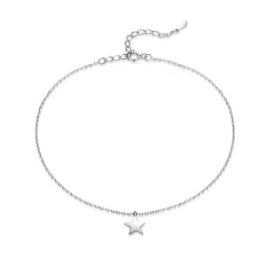 (image for) Pandora Style Silver Starry Anklet - SCT009