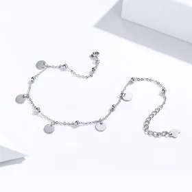 Pandora Style Silver The Memory Anklet - SCT011 Pandora Style Silver The Memory Anklet - SCT011