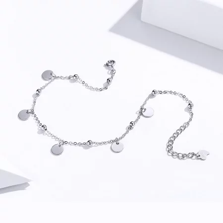 Pandora Style Silver The Memory Anklet - SCT011