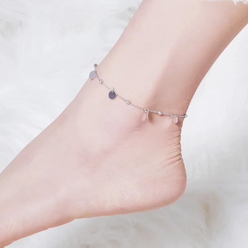 (image for) Pandora Style Silver The Memory Anklet - SCT011 - View 3