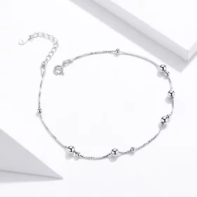 Pandora Style Silver The Relationship Anklet - SCT005 Pandora Style Silver The Relationship Anklet - SCT005