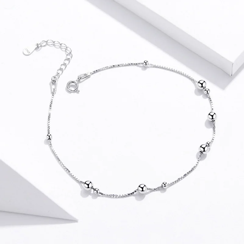 (image for) Pandora Style Silver The Relationship Anklet - SCT005 - View 2