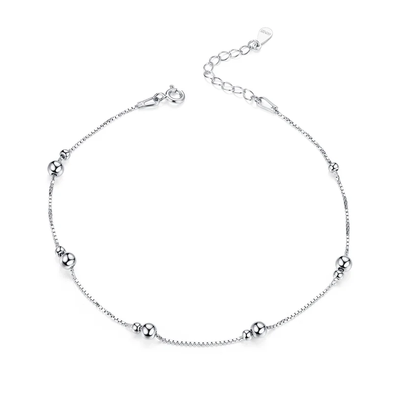 (image for) Pandora Style Silver The Relationship Anklet - SCT005 - Product Image