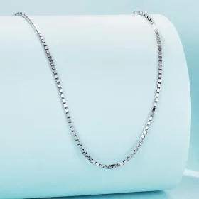 Pandora Style 0.8 Boxchain Basics Chain Necklace - SCA024 Pandora Style 0.8 Boxchain Basics Chain Necklace - SCA024