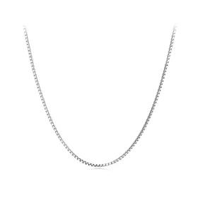 Pandora Style 0.8 Boxchain Basics Chain Necklace - SCA024 Pandora Style 0.8 Boxchain Basics Chain Necklace - SCA024