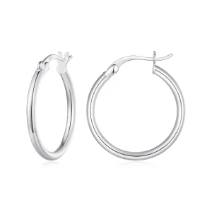 (image for) Pandora Style Big Circle Hoops Earrings - SCE1608-L