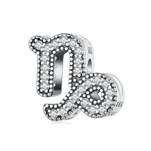 Pandora Style Capricorn Lucky Zodiac Charm - SCC2516-10 (image for) Pandora Style Capricorn Lucky Zodiac Charm - SCC2516-10