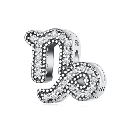 Pandora Style Capricorn Lucky Zodiac Charm - SCC2516-10 Pandora Style Capricorn Lucky Zodiac Charm - SCC2516-10
